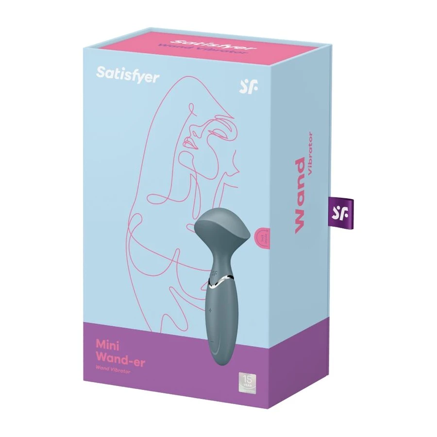 SATISFYER - MINI WOND-ER GRIGIO